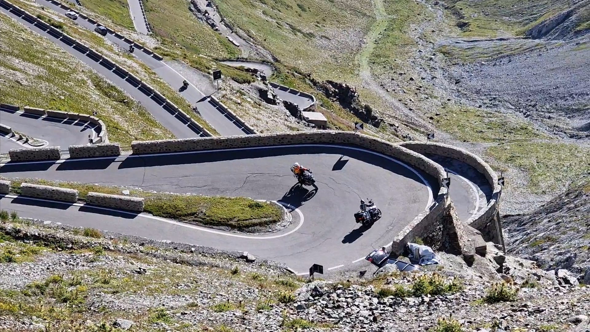 best motorcycle roads in Italy - Stelvio